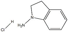 2,3-Dihydro-indol-1-ylaMine hydrochloride 结构式