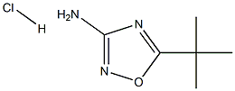 5-tert-Butyl-[1,2,4]oxadiazol-3-ylaMine hydrochloride 结构式