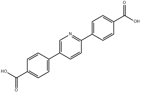 2,5-双(4-羧基苯基)吡啶 结构式