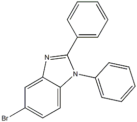 5-broMo-1,2-diphenyl-1H-BenziMidazole 结构式