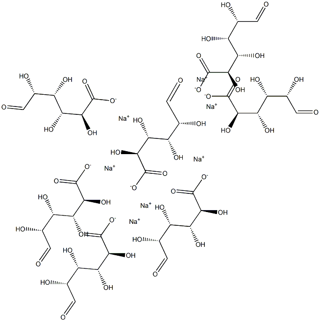 古罗糖醛酸七糖 结构式