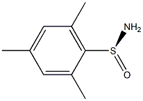 (S)-2,4,6-TRIMETHYLBENZENESULFINAMIDE 结构式