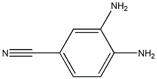 3,4-二氨基苯腈 结构式