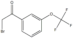 2-溴-3'-三氟甲氧基苯乙酮 结构式