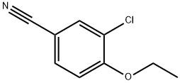 3-氯-4-乙氧基苯腈 结构式