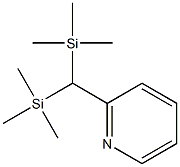 2-(Bis-trimethylsilanyl-methyl)-pyridine 结构式