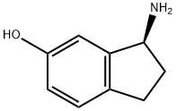 (S)-3-AMino-5-hydroxyindane 结构式