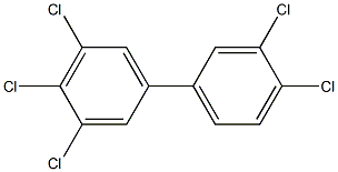 3,3',4,4',5-Pentachlorobiphenyl Solution 结构式