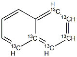 Naphthalene  (13C6) Solution 结构式