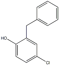 o-Benzyl-p-chlorophenol Solution 结构式