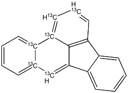 Benzo(b)fluoranthene (13C6) Solution 结构式