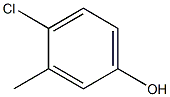 4-Chloro-3-methylphenol 100 μg/mL in Methanol 结构式