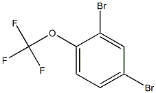 2,4-二溴三氟甲氧基苯 结构式