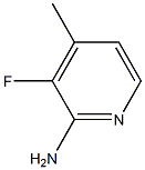 2-氨基-3-氟-4-甲基吡啶 结构式