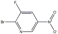 2-溴-3-氟-5-硝基吡啶 结构式