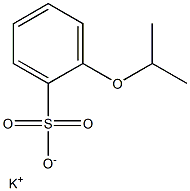 potassiuM 2-isopropoxybenzenesulfonate 结构式