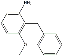 2-benzyl-3-Methoxyaniline 结构式