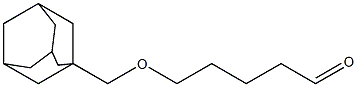 5-(adaMantan-1-ylMethoxy)pentanal 结构式