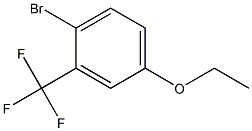 4-溴-3-三氟甲基苯乙醚 结构式