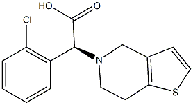氯吡格雷系统适应性 结构式