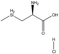 (S)-2-aMino-3-(Methylselanyl)propanoic acid hydrochloride 结构式