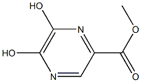 Methyl 5,6-dihydroxypyrazine-2-carboxylate 结构式