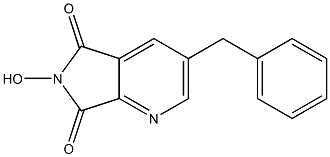 3-Benzyl-6-hydroxy-pyrrolo [3, 4-b] pyridine-5, 7-dione 结构式