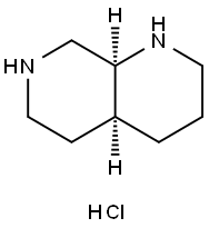 cis-Decahydro-1,7-naphthyridine dihydrochloride 结构式
