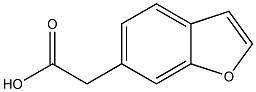 Benzofuran-6-yl-acetic acid 结构式
