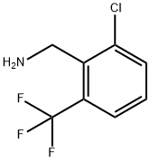 2-氯-6-(三氟甲基)苄胺 结构式