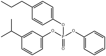 3-Isopropylphenyl 4-Propylphenyl Phenyl Phosphate 结构式