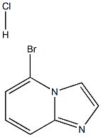 5-溴咪唑并[1,2-A]吡啶盐酸盐 结构式