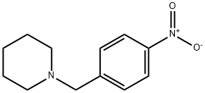 1-(4-硝基苄基)哌啶 结构式