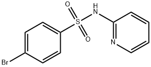4-溴-N-(2-吡啶基)苯磺酰胺 结构式