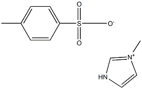 1-甲基咪唑对甲苯磺酸盐 结构式