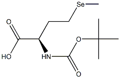 BOC-D-SELENOMETHIONINE 结构式