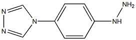 1-(4-(4H-1,2,4-TRIAZOL-4-YL)PHENYL)HYDRAZINE 结构式