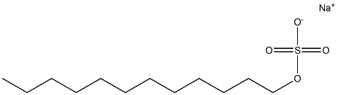 SodiuM Lauryl Sulfate, 1 Percent Solution 结构式