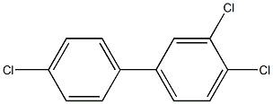 3,4,4'-Trichlorobiphenyl Solution 结构式