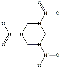 Hexahydro-1,3,5-trinitro-1,3,5-triazine Solution 结构式