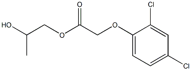 2.4-D propylene glycol ester Solution 结构式