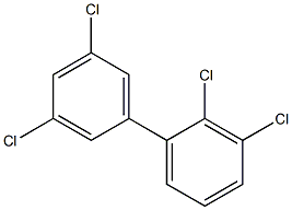 2,3,3',5'-Tetrachlorobiphenyl Solution 结构式