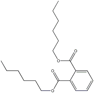Di-n-hexyl phthalate Solution 结构式