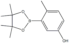 4-METHYL-3-(4,4,5,5-TETRAMETHYL-1,3,2-DIOXABOROLAN-2-YL)PHENOL 结构式