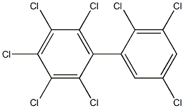 2,2',3,3',4,5,5',6-OCTACHLOROBIPHENYL CERTIFIED STANDARD 结构式