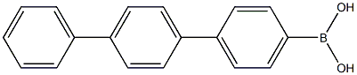 4-(三联苯)硼酸 结构式