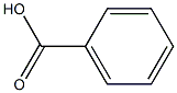 Benzoic acid 1.0 mg/mL in Water 结构式