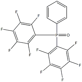 Decafluorotriphenylphosphine oxide 500 μg/mL in Acetonitrile/Methanol (1:1) 结构式