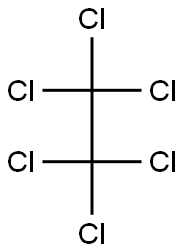 Hexachloroethane 100 μg/mL in Methanol 结构式