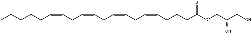 Arachidonoyl-1-thio-Glycerol 结构式